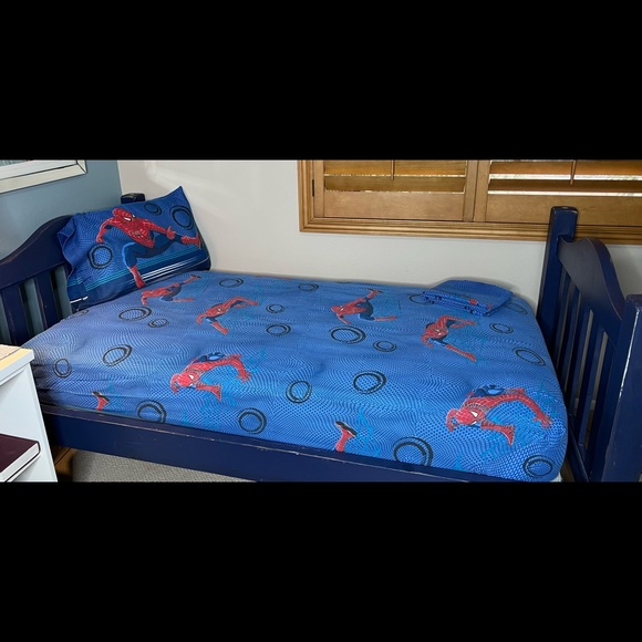 Vintage 2004 Marvel Spiderman Sheets Twin Bed Set  by Dan River Made in USA - Picture 5 of 14